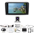 thumbnail image 6 of Geabo 2+32G Car Stereo for Mercedes-Benz ML 2005-2011 and More Models with Wireless CarPlay Android Auto 9inch Touch Screen Support Bluetooth FM/RDS GPS WiFi SWC, 6 of 10