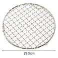 thumbnail image 1 of Round Cooling Baking Rack 201 Stainless Steel Wire Oven Grill Sheet, 1 of 2