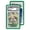 Green, variant on GradedGuard CGC Card Slab Protector Case, Standard CGC Size, Impact Resistant TPU Holder, Drop & Scratch Proof Frame for Graded Sports TCG Collectible Trading Cards - Black
