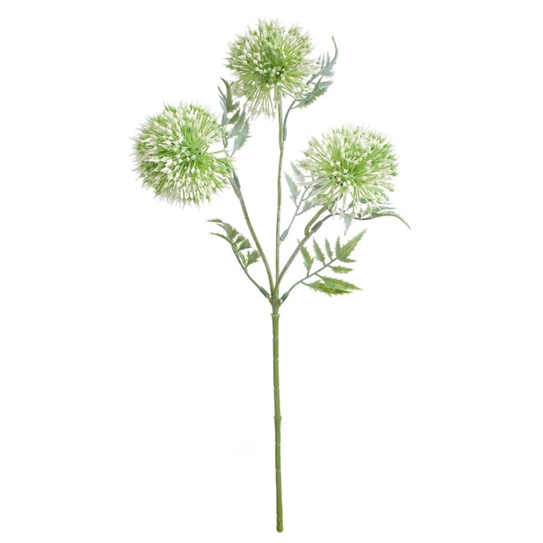 Billuyoard Brotes de flores de diente de león artificiales, decoración de ramo de flores falsas de tela de seda para boda Flores artificiales azul