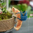 thumbnail image 2 of Animal with Backpack Flowerpot Statue Vivid Appearance Planter Sculpture for Garden Flower Pots Decor, 2 of 2