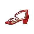 thumbnail image 3 of SANDALIAS DE VESTIR LEON MUJER ROJO SINTETICO 343405 LEON  343405p, 3 of 4