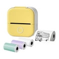 thumbnail image 2 of Milaget Printer Gift for 57x30mm Paper Sticker Maker Machine for Pictures Notes Home Yellow, 2 of 9