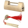 thumbnail image 1 of Antique , Retro Gift Box Lock Brass Exquisite Workmanship Durable  for Drawer for Cabinet Door, 1 of 8
