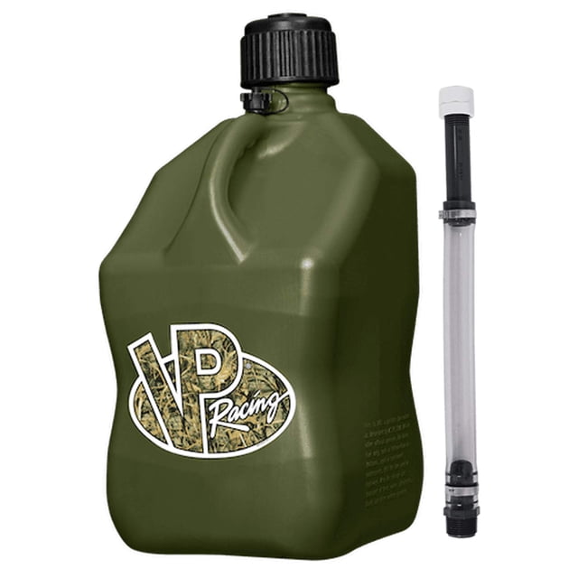 Jarra Motorsports VP Racing 3846-CA, 20.82 L, camuflaje con manguera