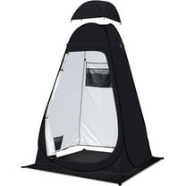 Shower Tent Pop-Up Privacy Tent Camping Portable Toilet Tent Outdoor Camp Bathroom Changing Dressing Room Instant Privacy Shelters for Hiking Beach Picnic Fishing Potty, Extra-Tall