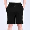 thumbnail image 2 of HBGVBA Men's Loose Fitted Casual Shorts Elastic Waist Drawstring Pockets 5 Inch Comfortable Sport Shorts, 2 of 5
