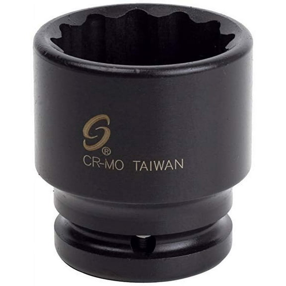 Sunex Tools 444ZT - 3/4" Drive 1-3/8" 12 Point Thin Wall Impact Socket