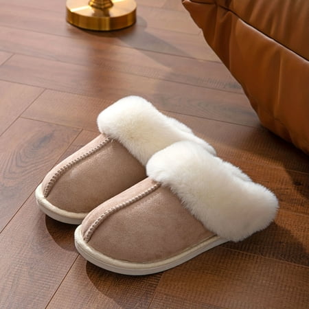 

Cozy Warm & Stylish Home Slippers: Thermal Lined Soft-Sole Non-Slip Comfort for Indoor Bliss