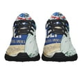 thumbnail image 5 of God Bless America Shoes Patriotic Independence Day 4th Of July Shoes Print Sneakers Lightweight Comfortable Running Shoes for Men Women Black Size 5, 5 of 7