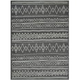 thumbnail image 2 of HR Southwestern Rug for Living Room Antiqued Trellis Gray and White Area Rug Boho Dcor Rugs 5x7 for Bedroom, 2 of 7