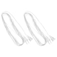 thumbnail image 3 of 2 Pcs Rallonge de Lumière de Rideau Câble de Lampe LED Accessoire de Guirlande Lumineuse de Fête (Prise CN), 3 of 9