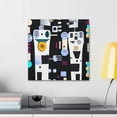 thumbnail image 3 of Robots in Deco City - Canvas, 3 of 10