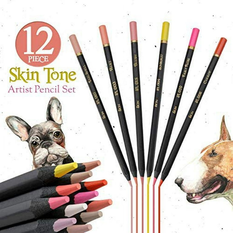 Black Widow Skin Tone Colored Pencils for Adult Guatemala