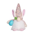 thumbnail image 2 of Xihbxyly Conejito Luminoso de Pascua, Gnomo de Peluche Suave, con Orejas Caídas, Ideal para Fiestas, Cumpleaños y San Valentín. 28 X 19 Cm. Iluminación a Pilas., 2 of 7