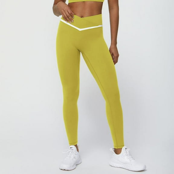 Top-kevin Women's sports high-waisted leggings Slim fit Suitable for running, gym and yogayoga