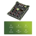 thumbnail image 3 of 5-Channel Compact Audio Mixer Sound Mixing Console 48V Phantom Power USB Audio Interface Display Built-in Reverb Effect BT Function for DJ Recording Live Broadcast Karaoke, 3 of 7