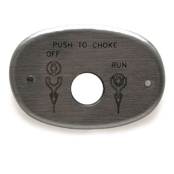 Boat Ignition Switch Panel | Silver