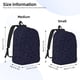 thumbnail image 2 of Easygdp LOVE Mochila de Lona Resistente para Laptop, Compatible con Laptops de 15 a 17 pulgadas, Ideal para Escuela, Trabajo y Viajes-Small, 2 of 5