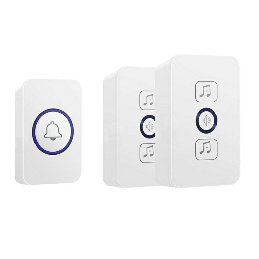 AC 220V ABS Plastic Panel Home Door Bell Wall Push Button Doorbell Switch 1pc 