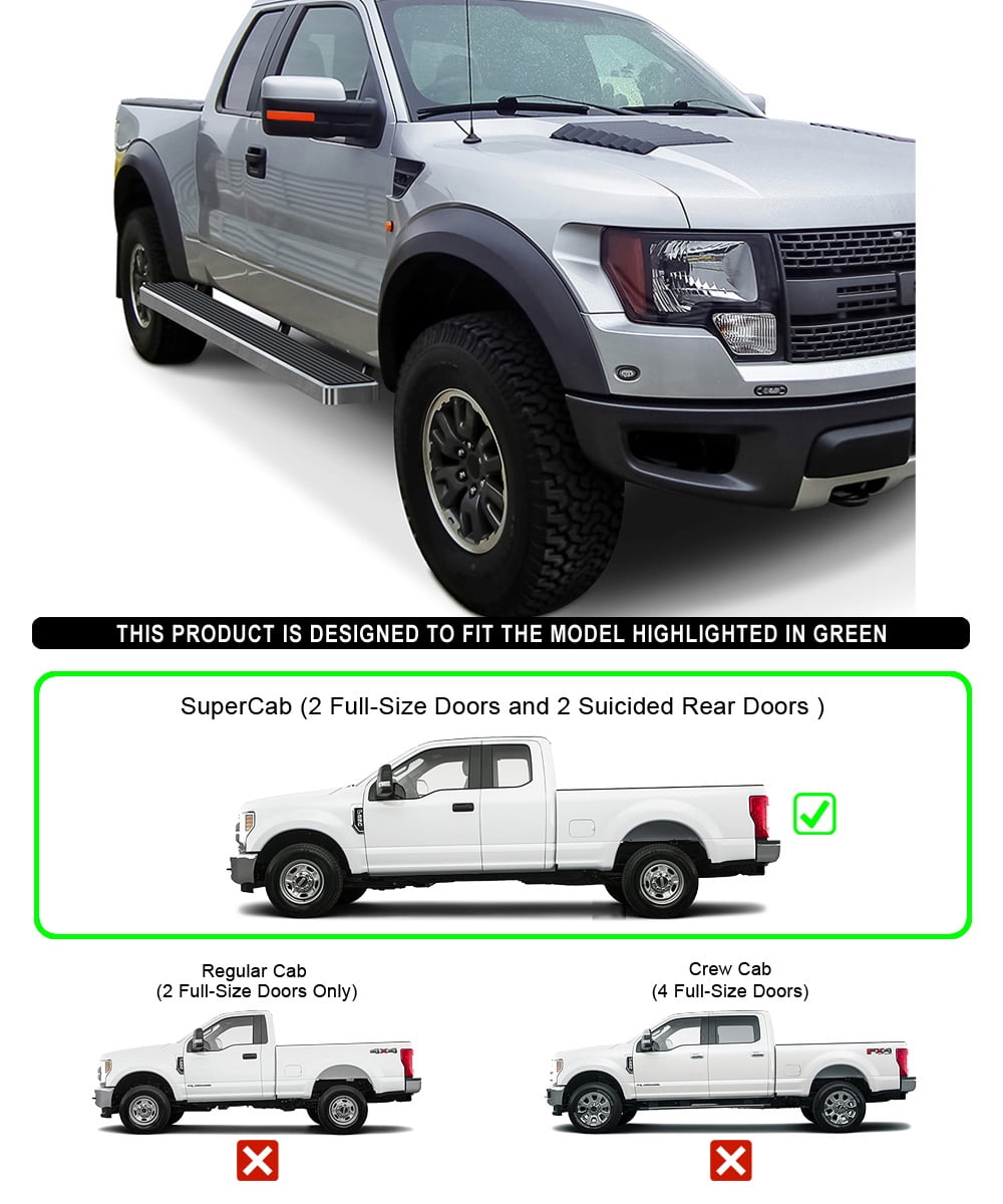 APS Wheel to Wheel iBoard 5 inches Compatible with Ford F150