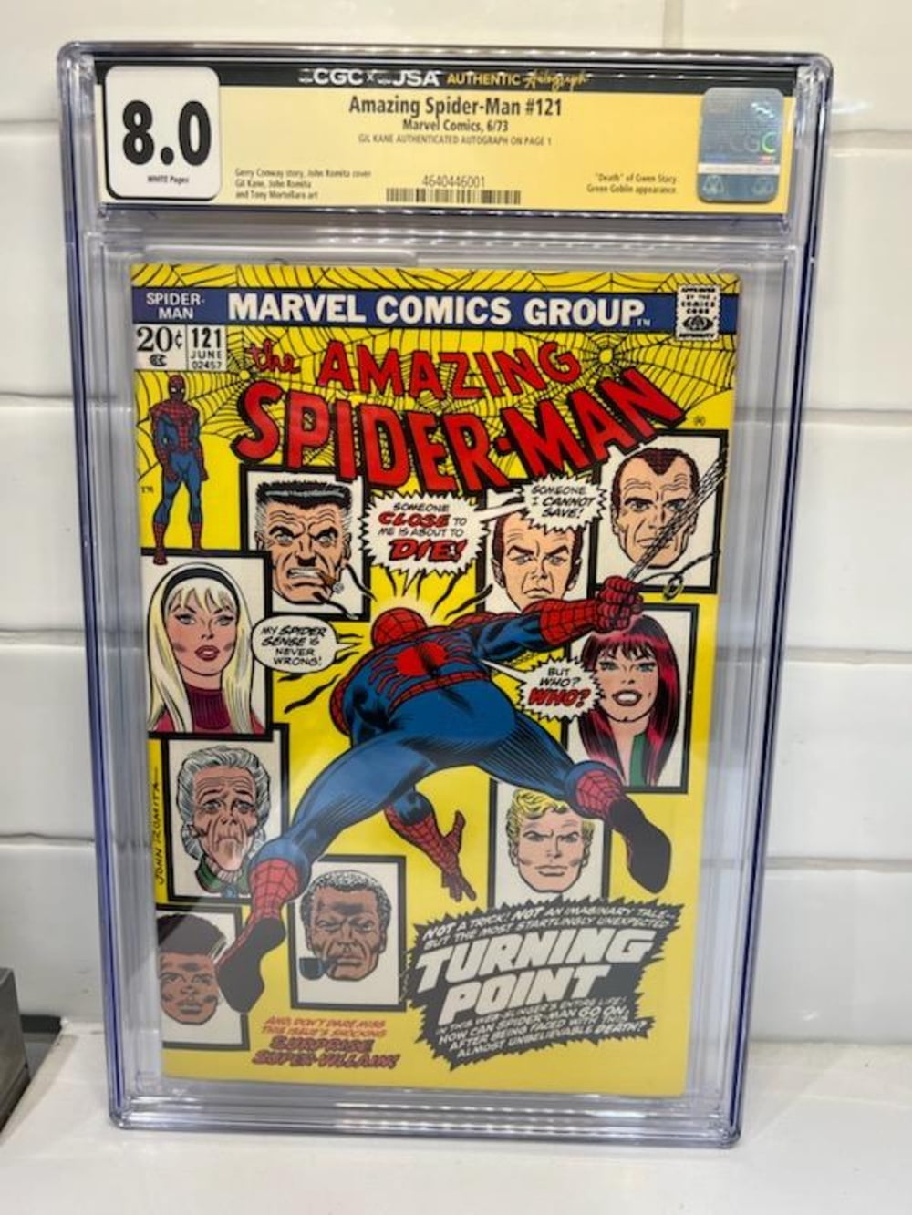 Amazing Spider-Man #121 - CGC 8 Comic Book - Walmart.com