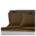 thumbnail image 5 of Home Sweet Home Dream Regency Home Cotton Linen Sateen Traditional 3-Piece 1000 Thread Count Mocha Solid Cotton Linen Sateen Sheet Set, Twin – Wrinkle Resistant, Deep Pocket, 5 of 5