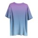 thumbnail image 5 of Mujeres Más Tamaño Manga Larga Tops Cuello Redondo Manga Corta Primavera Verano Camisa Básica Camiseta Superior Poliéster Ligero Suave Cómodo Más Tamaño Tops Casuales, 5 of 6