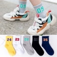thumbnail image 1 of Calcetines para niños otoño e invierno algodón peinado niños primavera y otoño niñas calcetines de marea calcetines de algodón para bebés, 1 of 1