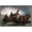 Barnwood Framed Version, variant on Washington Crossing the Delaware Wall Poster with Push Pins, 22.375" x 34"