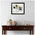 thumbnail image 2 of ArtToFrames Collage Photo Picture Frame with 3 - 4x6 Openings, Framed in Black with Off White and Black Mats (CDM-3926-331), 2 of 8