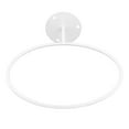 thumbnail image 3 of Basketball Ball Hand Holder Wall Mount Rack Softball Display Metal Storage Rack White, 3 of 9