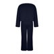 thumbnail image 5 of TaTaai Women Solid Cotton Linen Drawstring Waist Wide Straight Leg Capri Pants with Pockets Loose Casual Ladies Fitness Daily Lounge Wear Breathable No Fading Stylish Comfortable Trousers Gift, 5 of 6
