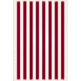 thumbnail image 1 of Aspen Brands RUG5R46 4 x 6 ft. Strips of European Design Rug - Red & White, 1 of 2