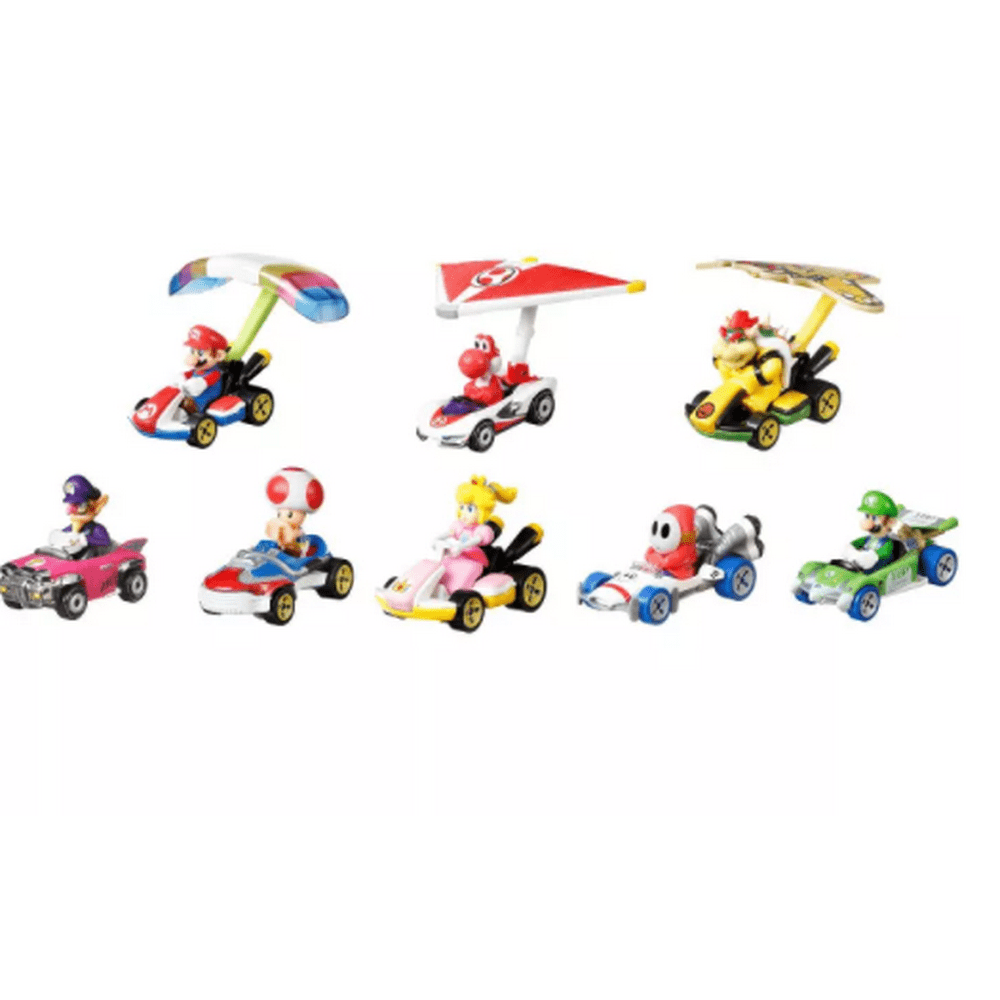 Hot Wheels Mario Kart Collector Set 8pk