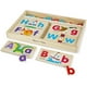 thumbnail image 1 of Juego de Tableros de Imágenes ABC Melissa & Doug con 13 Tableros de Doble Cara y 52 Letras de Colores Madera Infantil Melissa & Doug MD-04544, 1 of 2