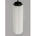 thumbnail image 4 of -7W 1 Led Pendant-3.25 Inches Wide By 12.5 Inches High     -Traditional Installation Et2 Lighting E25037-Wtbk, 4 of 5