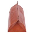 thumbnail image 1 of Desktop Tissue Box, Tissue Box Waterproof Dirt-resistant Extraction Tissue Box, For Bedroom  7.9 X 4.7 X 4.9 In With PU Leather Orange, 1 of 8