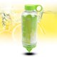 thumbnail image 3 of Botella de agua con exprimidor de limón verde y exprimidor de zumo de frutas portátil para llevar a todas partes, 3 of 8