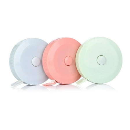 

1.5 Meters Measuring Tape with Lock Pin Button Retract Double Scale Retractable