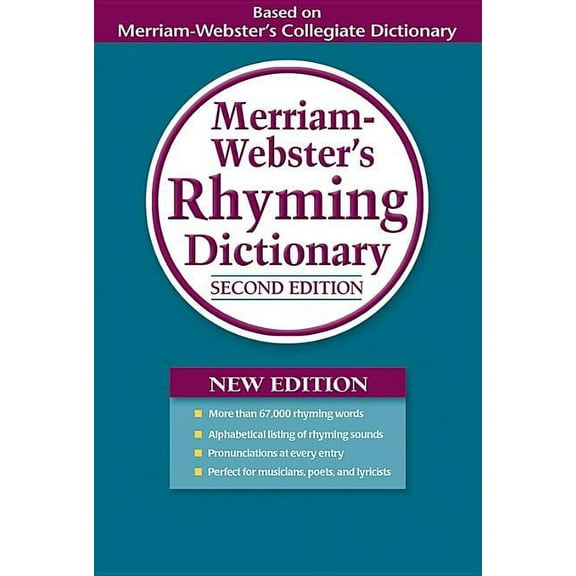 Merriam-Webster's Rhyming Dictionary, (Paperback)