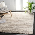 thumbnail image 2 of SAFAVIEH Hudson Shag Jack Abstract Area Rug, Ivory/Beige, 5' x 5' Square, 2 of 8