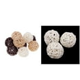 thumbnail image 6 of 50x Rattan Wicker Balls Decorative, Orbs Balls Decorative, Twig Balls Vase Filler, Rattan Balls for Bowls, Bird Toys, Garden, Party, Wedding, 3cm,5cm, 6 of 10