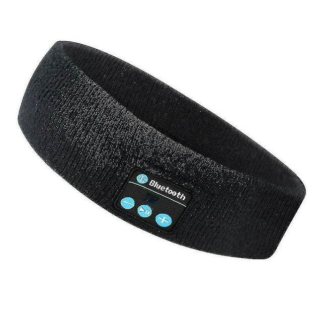 Diadema deportiva con auriculares inalámbricos Bluetooth y auriculares estéreo.