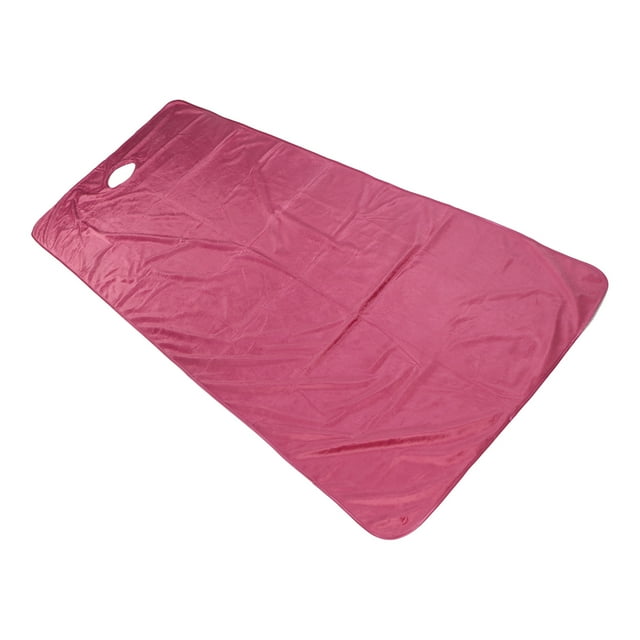 Sábana de Mesa de Masaje Cama de Salón de Belleza de Felpa Corta Gruesa y Cálida Equipo de Spa Profesional con Agujero ANGGREK Otros