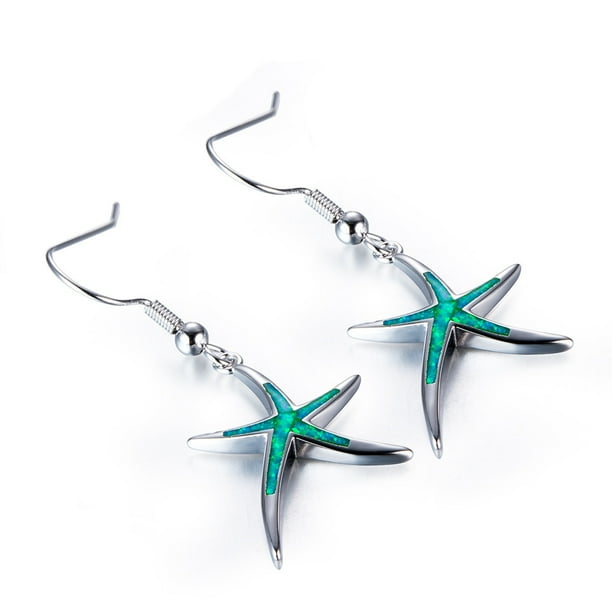 Pendientes de tuerca pequeños y exquisitos con forma de estrella colorida Pendientes de estilo europeo Wmkox8yi sjalhkljlk4191