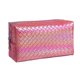 thumbnail image 1 of Bolsa de almacenamiento de cosméticos con patrón tejido a cuadros sinfónico nacarado para mujer MFZFUKR BST2000090-3, 1 of 6