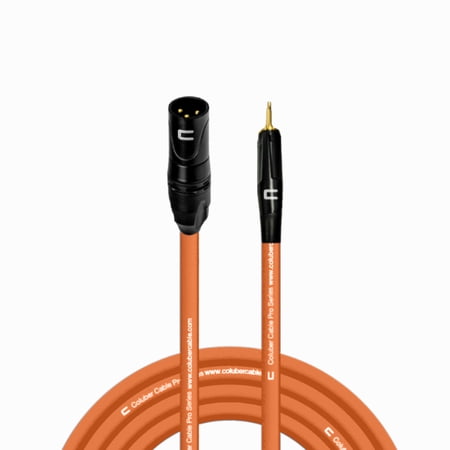 Coluber Cable Unbalanced XLR Male - 3.5mm TS Professional Microphone Cable