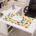 thumbnail image 3 of Long Mouse Pads for Desk,Colorful Dinosaur Assortment Pattern Desk Mats on Top Of Desks, Desk Mouse Pad Extra Large with 3mm Non-Slip Base and Stitched Edge for Gaming,Office,Work,Home 31.5"x15.7", 3 of 6