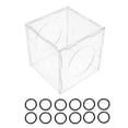 thumbnail image 2 of Enclosed Grinding Dust Box, Wear Resistant Acrylic Transparent Easy To Assemble Dust Cage  for Engraving, 2 of 7